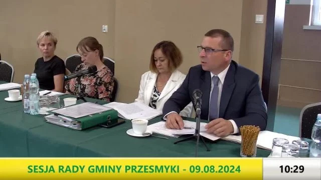 Sesja Rady Gminy Przesmyki – 09.08.2024