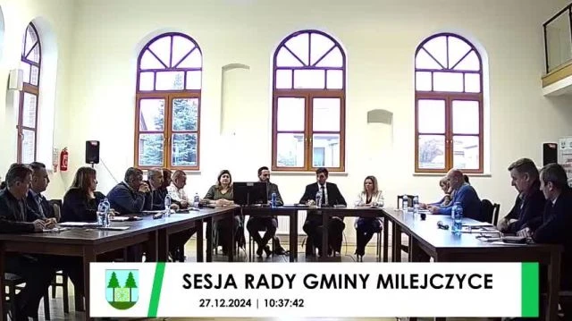 Sesja Rady Gminy Milejczyce – 27.12.2024