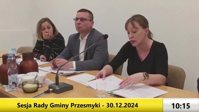 Sesja Rady Gminy Przesmyki – 30.12.2024