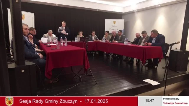 Sesja Rady Gminy Zbuczyn – 17.01.2025