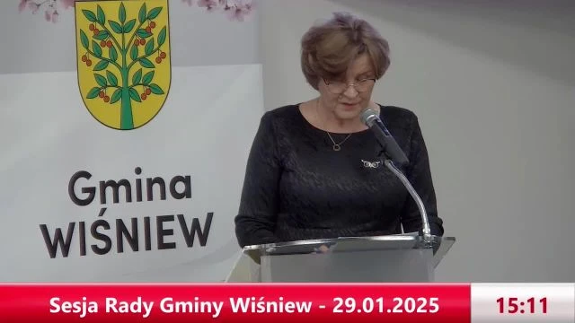 Sesja Rady Gminy Wiśniew – 29.01.2025